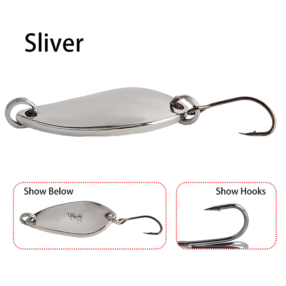 12pcs Metal Spoon Spinner Lure - Fishing Lure Crankbait 리뷰 및 가격