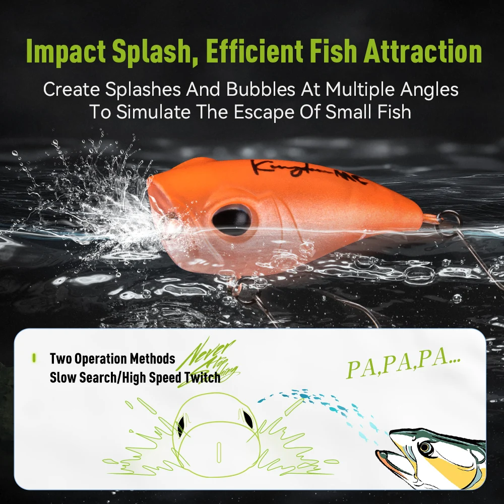 Kingdom Micro Expert Topwater  - Fishing Lure Popper 리뷰 및 가격