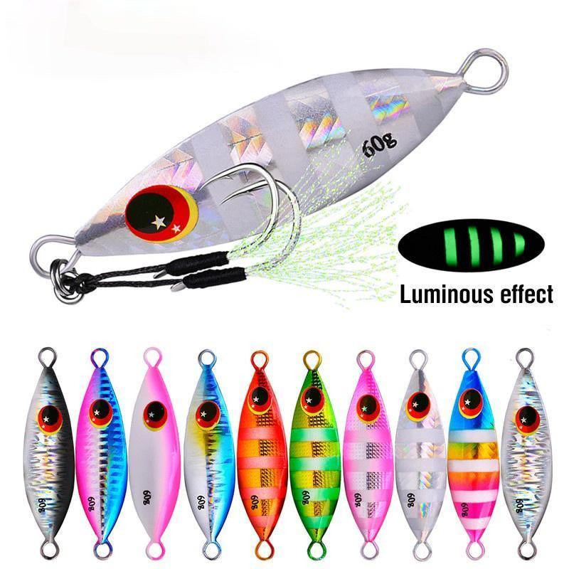 Metal Jig Spoon Lure 10-60g Fi - Fishing Lure Buzzbait 리뷰 및 가격