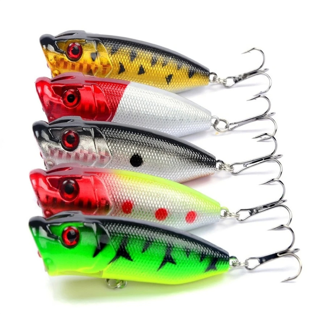 5Pcs Popper Fishing Lures 3d E - Fishing Lure Popper 리뷰 및 가격