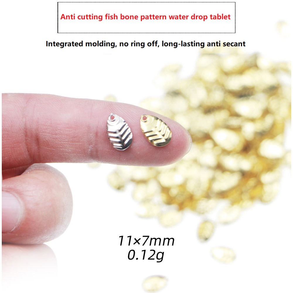 50Pcs/lot DIY Fishing Spinner  - Fishing Lure Accessories 리뷰 및 가격