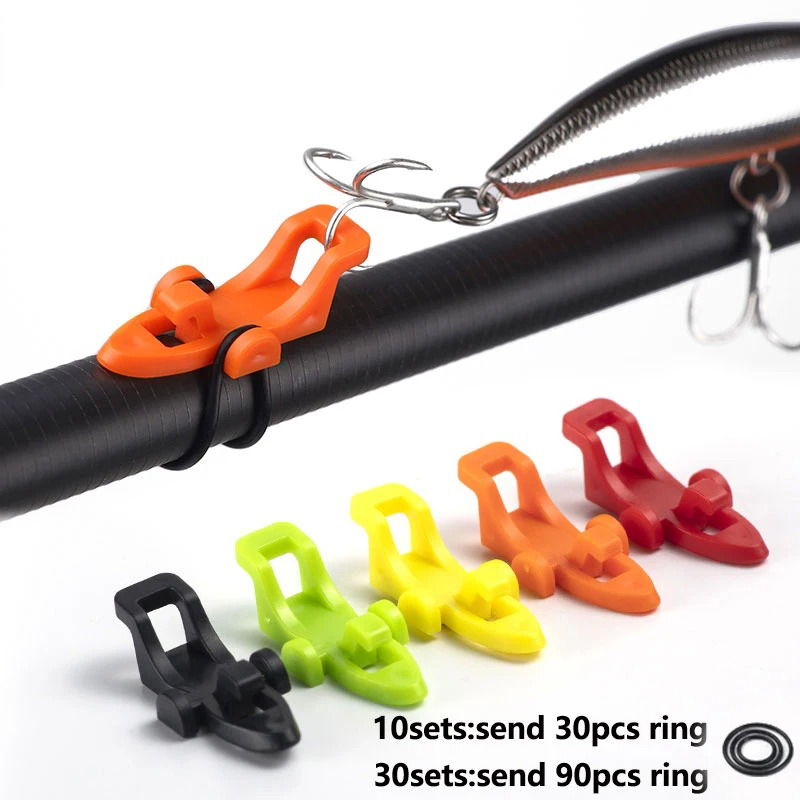 1-10pcs Fishing Rod Pole Hook  - Fishing Lure Accessories 리뷰 및 가격