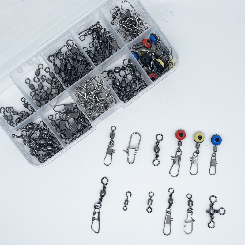 115pcs Fishing Swivel Connecto - Fishing Lure Box 리뷰 및 가격