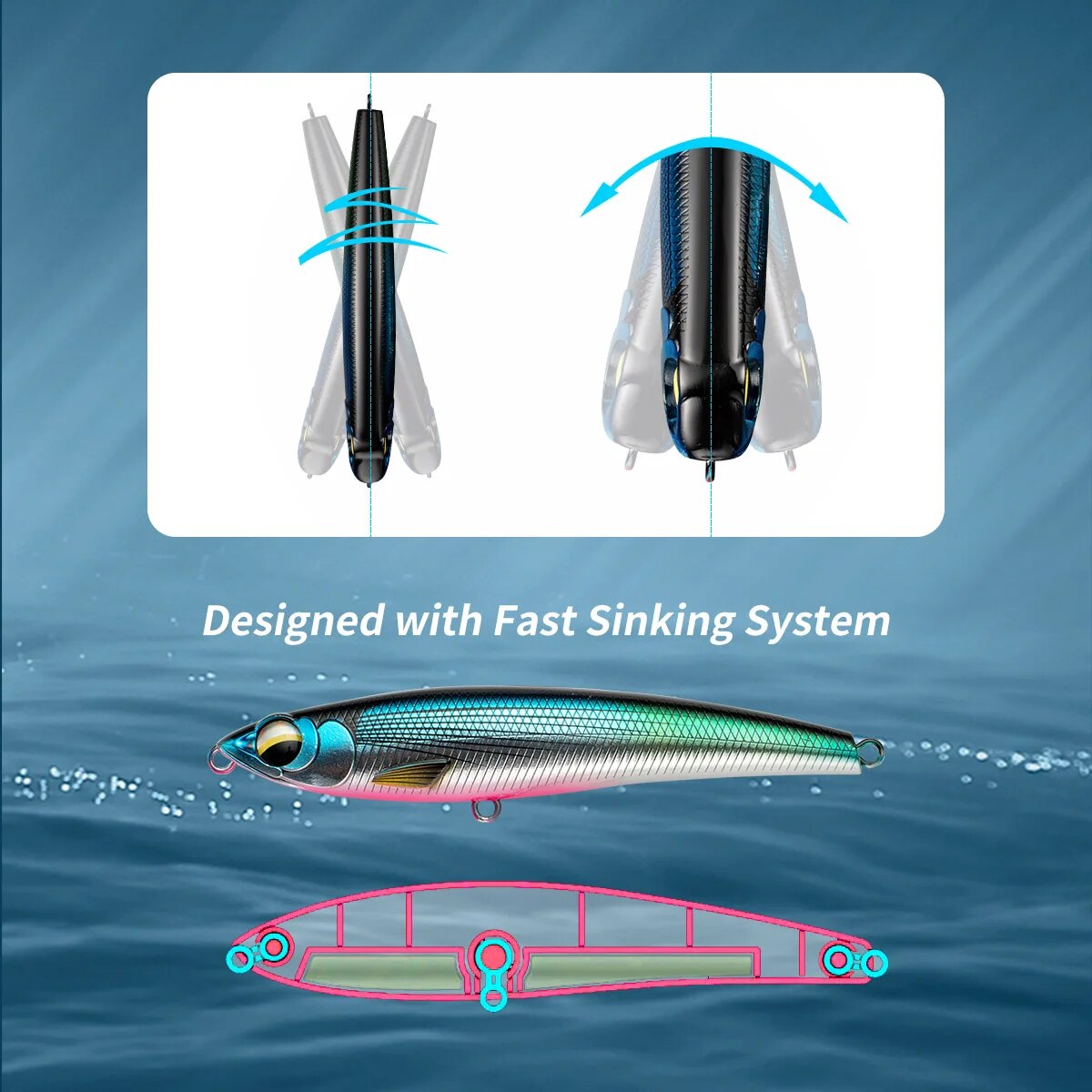 Sinking Pencil Fishing Lures 1 - Fishing Lure Buzzbait 리뷰 및 가격