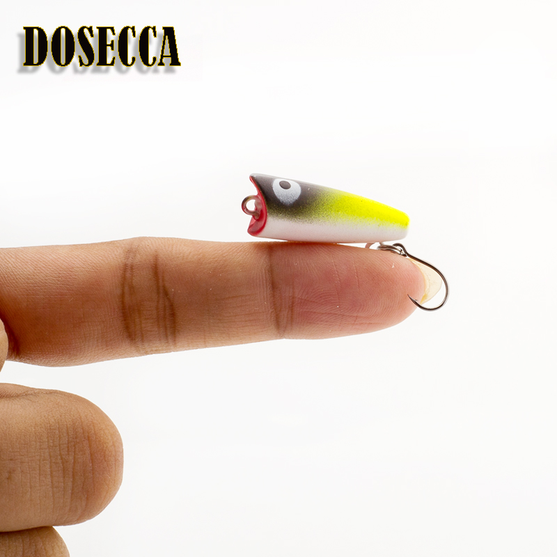 1PCS 2.5cm 1.5g  Topwater Bait - Fishing Lure Popper 리뷰 및 가격