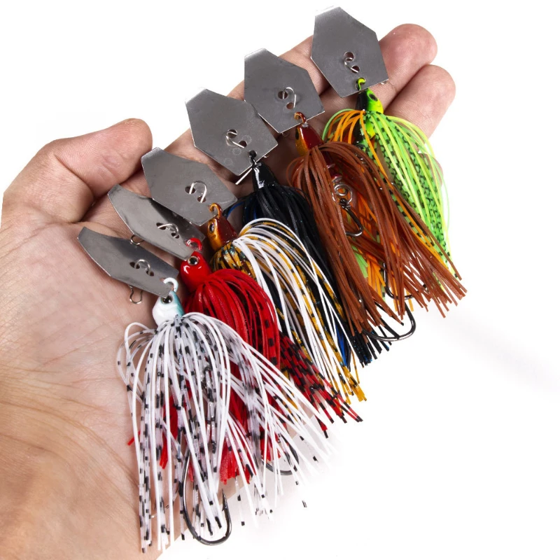 6 Pcs/Set Chatterbait Fishing  - Fishing Lure Buzzbait 리뷰 및 가격