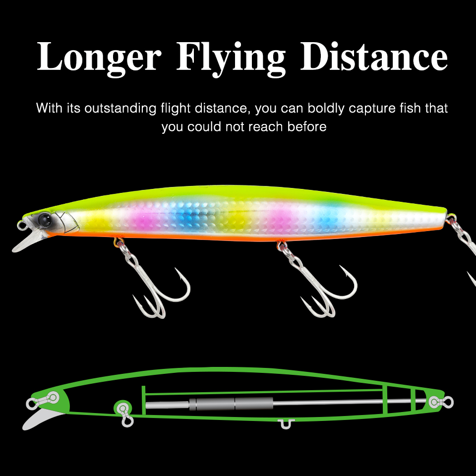 TSURINOYA 160F Floating Minnow - Fishing Lure Topwater 리뷰 및 가격