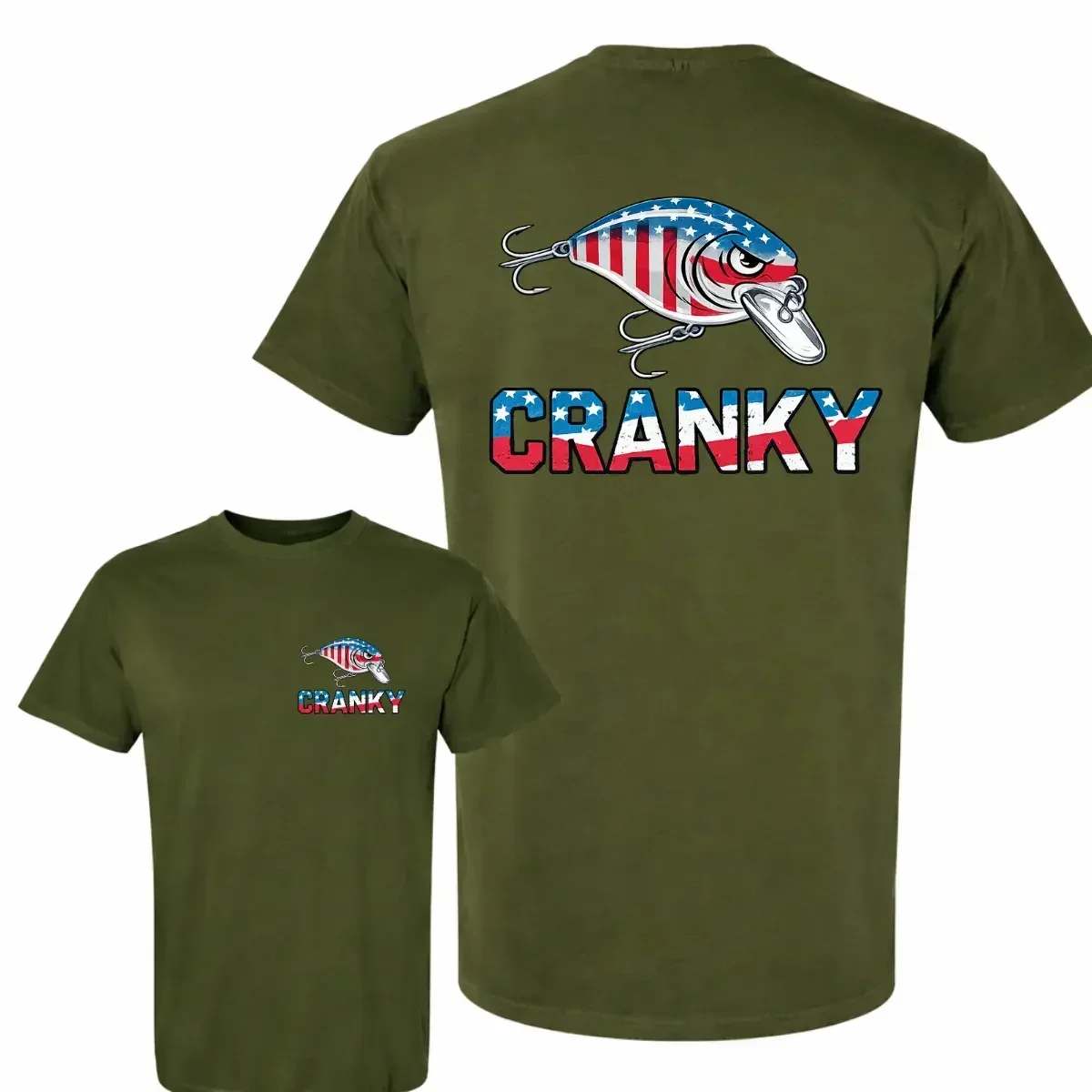 Camo Crankbait Fishing T-Shirt - Fishing Lure Crankbait 리뷰 및 가격