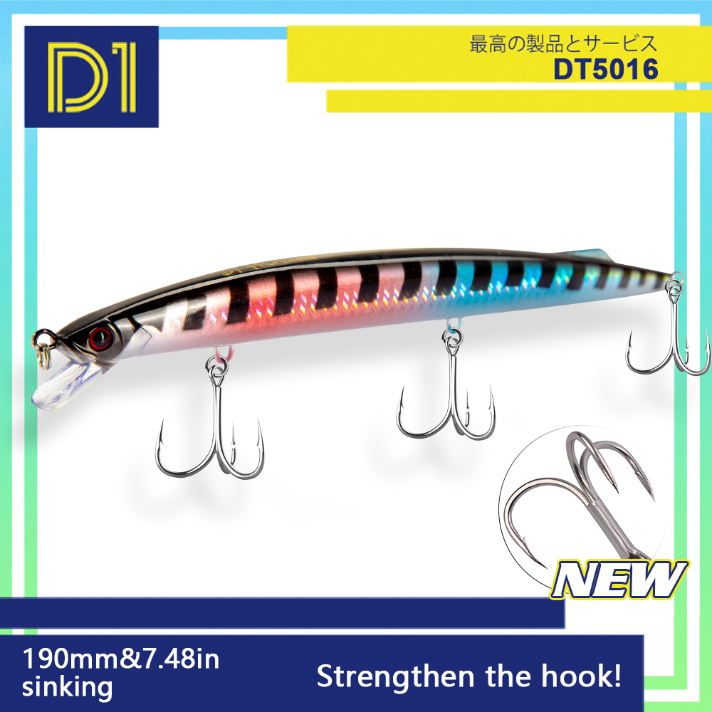 D1 Sea Fishing Minnow Lure 190 - Fishing Lure Buzzbait 리뷰 및 가격
