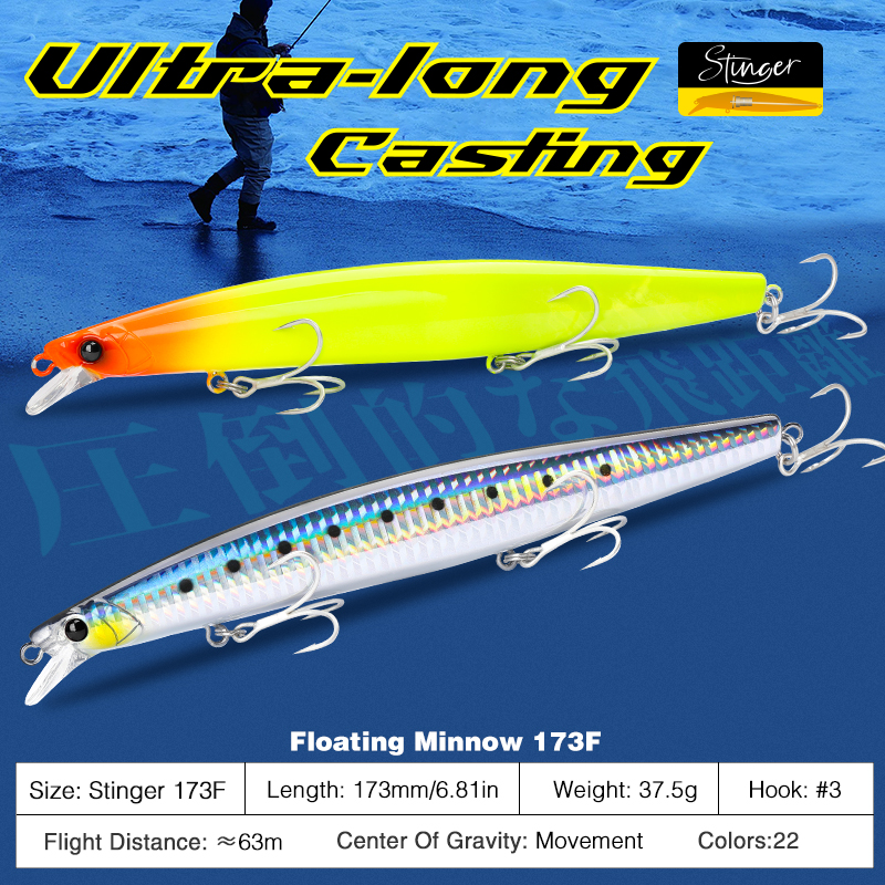 TSURINOYA Shore Fishing STINGE - Fishing Lure Topwater 리뷰 및 가격