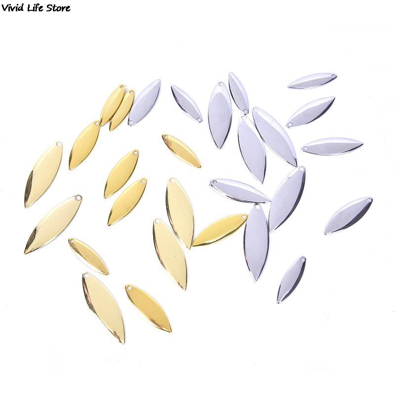 50pcs 45g/50g/75g Metal Willow - Fishing Lure Blade Bait 리뷰 및 가격