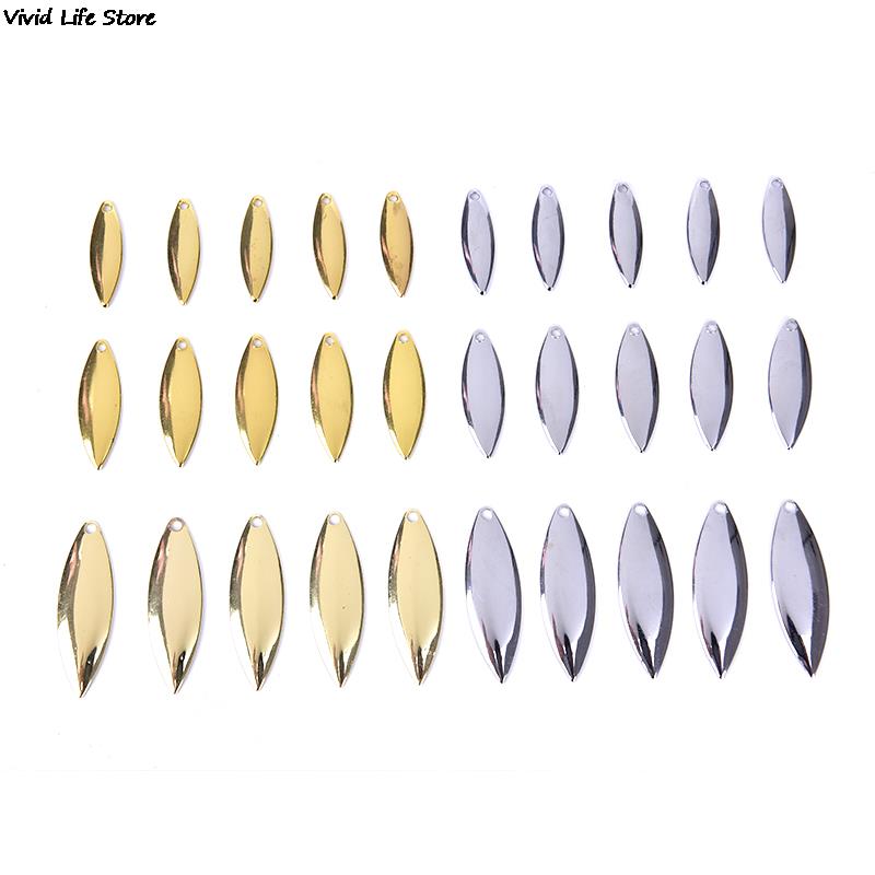 50pcs 45g/50g/75g Metal Willow - Fishing Lure Blade Bait 리뷰 및 가격