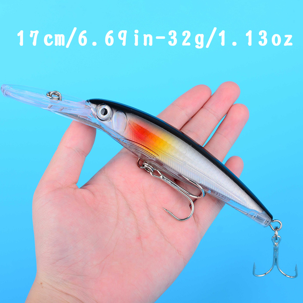 1pc 17cm 32g Deep Diving Large - Fishing Lure Crankbait 리뷰 및 가격