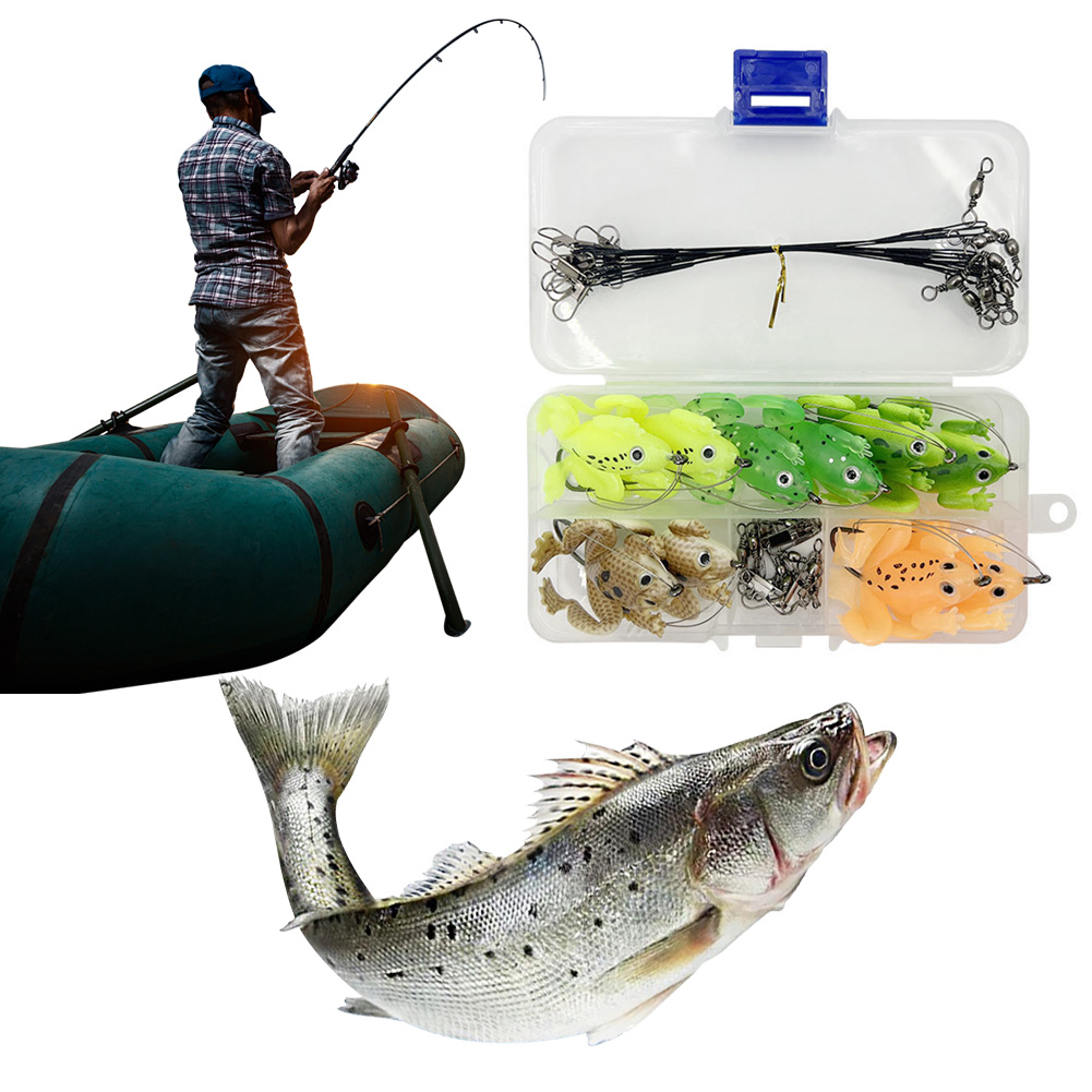 Frog Lure Silicone Bait with A - Fishing Lure Topwater 리뷰 및 가격