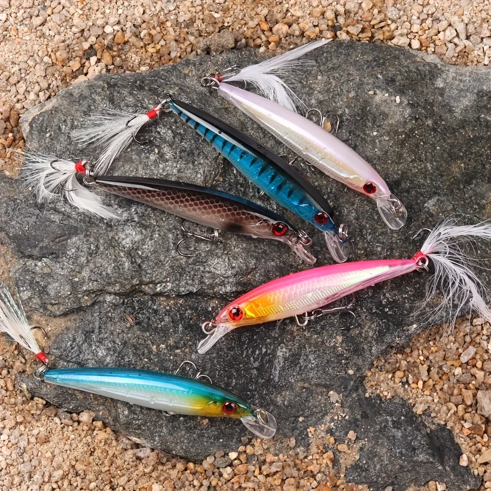 5pcs/box Laser 3D Eyes Bionic  - Fishing Lure Box 리뷰 및 가격