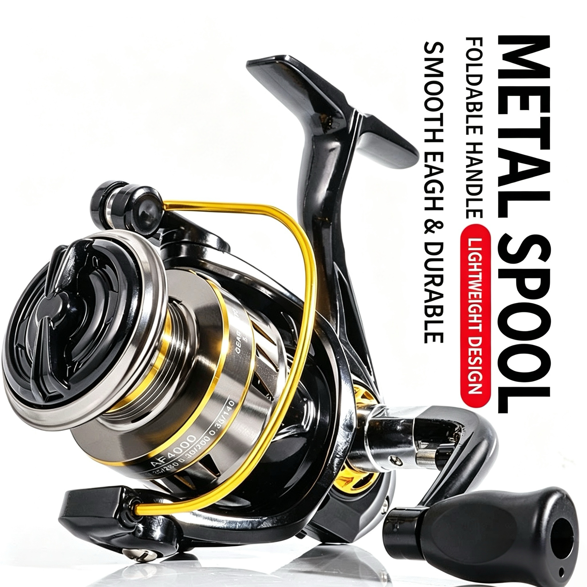 Full Metal Spinning Reel, Long - Fishing Lure Accessories 리뷰 및 가격