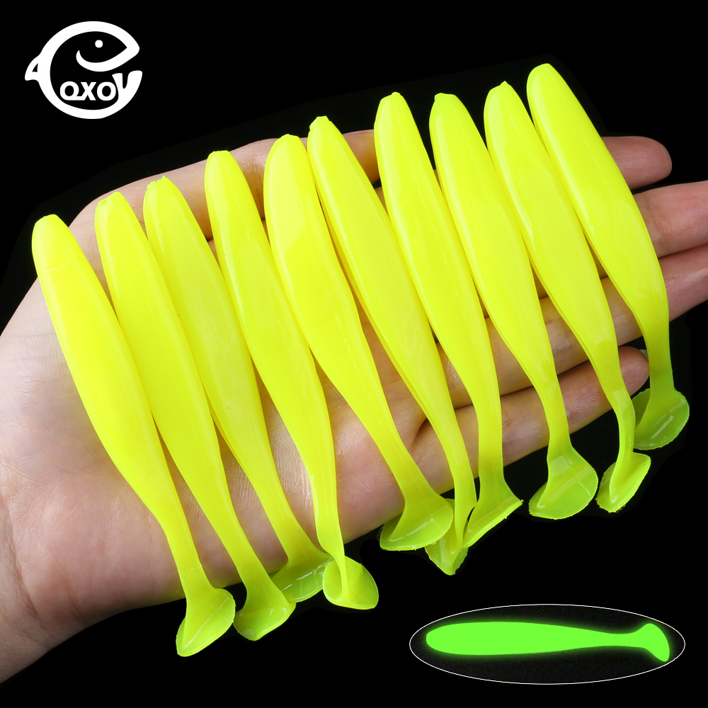 QXO 50 Pcs/Lot Swimbait Soft L - Fishing Lure Soft Plastic 리뷰 및 가격