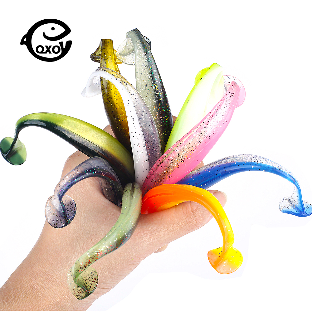 QXO 50 Pcs/Lot Swimbait Soft L - Fishing Lure Soft Plastic 리뷰 및 가격