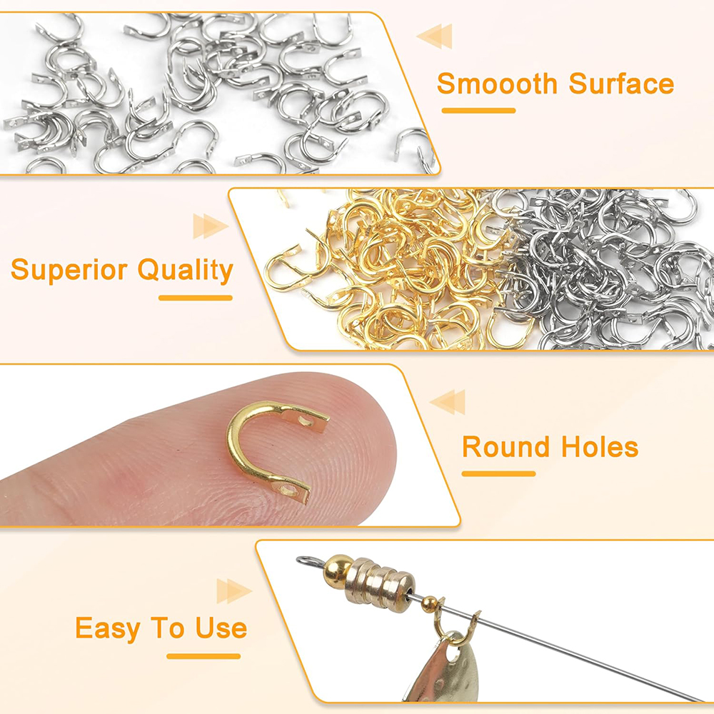 300Pcs Fishing Spinner Clevis  - Fishing Lure Blade Bait 리뷰 및 가격