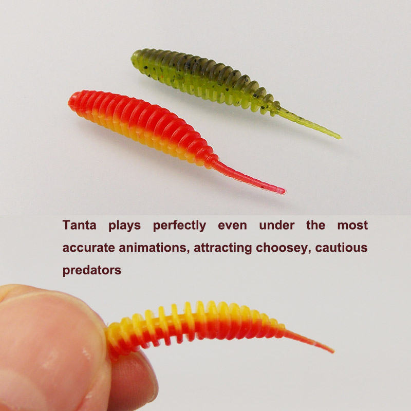 ESFISHING Fishing Tiny Worm Ba - Fishing Lure Soft Plastic 리뷰 및 가격
