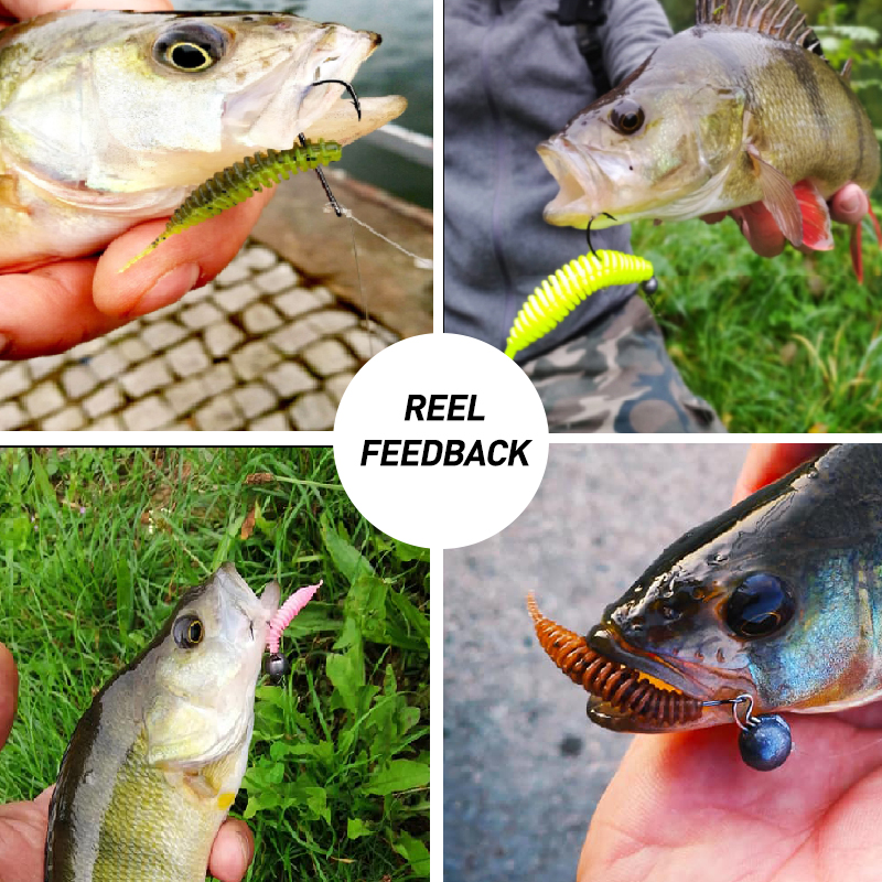 ESFISHING Fishing Tiny Worm Ba - Fishing Lure Soft Plastic 리뷰 및 가격