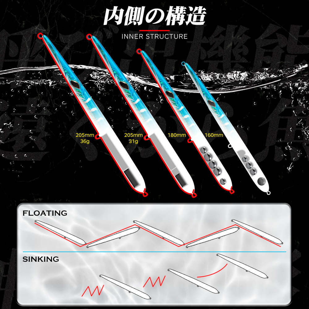 Hunthouse Needle Fishing Lure  - Fishing Lure Topwater 리뷰 및 가격