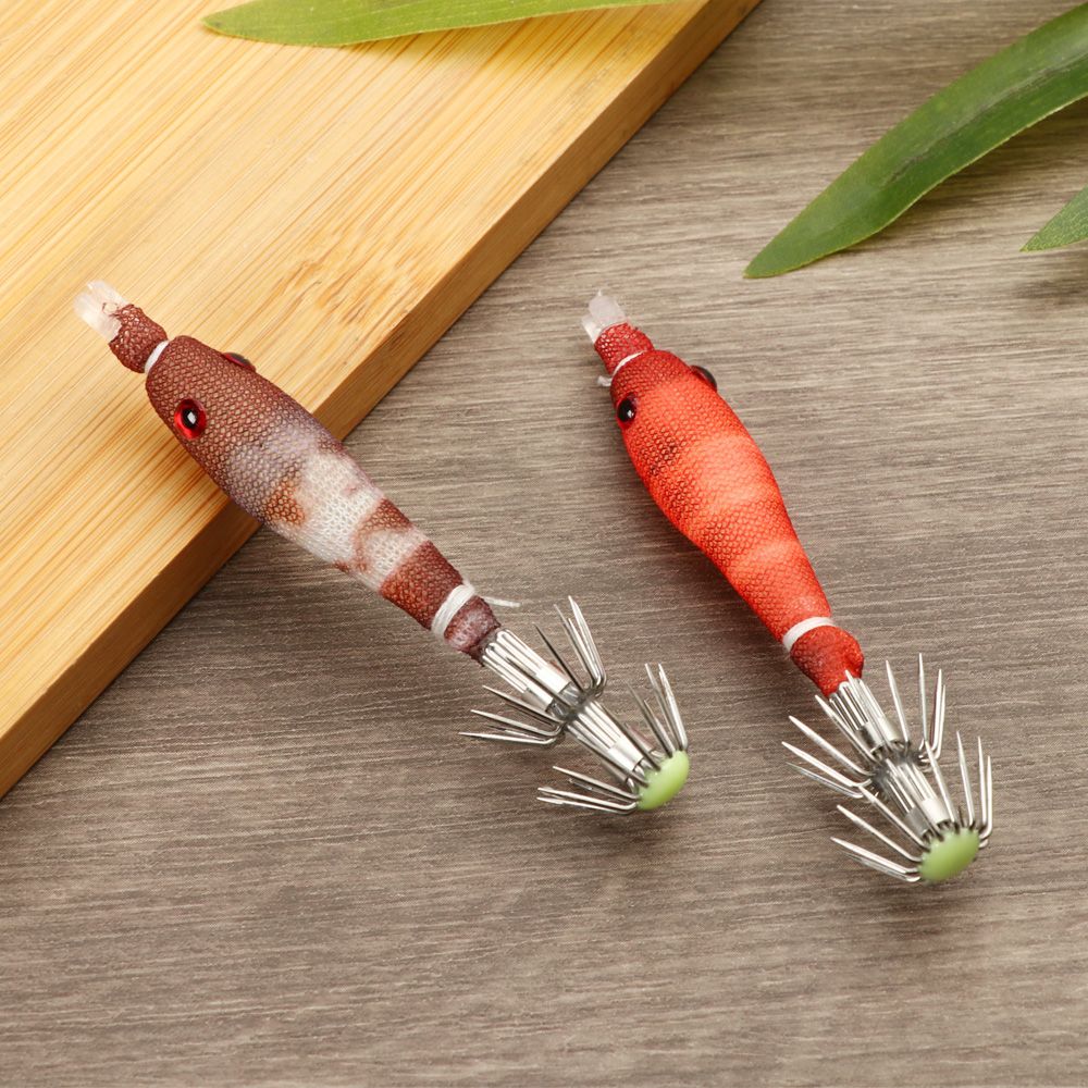 5pcs 60mm 3.3g Mini Squid Tata - Fishing Lure Soft Plastic 리뷰 및 가격