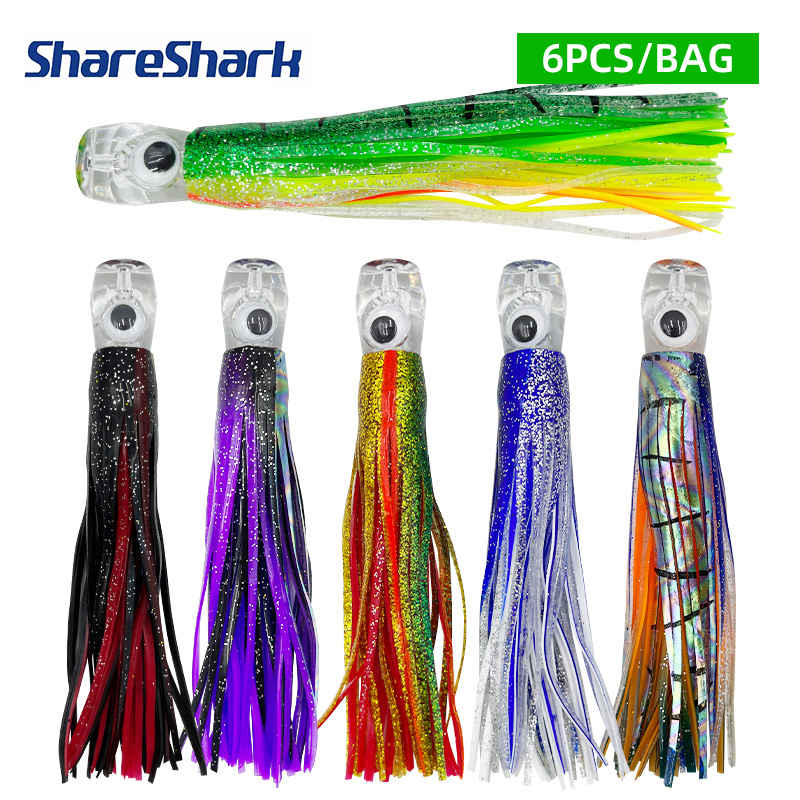 ShareShark 6pcs/bag 17/24cm Tr - Fishing Lure Buzzbait 리뷰 및 가격