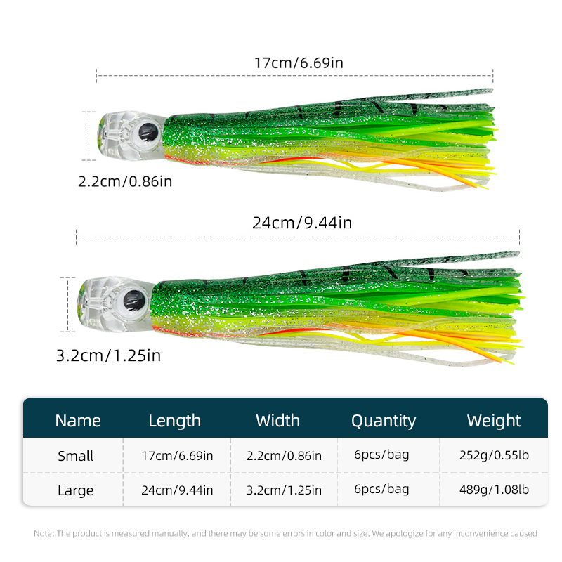 ShareShark 6pcs/bag 17/24cm Tr - Fishing Lure Buzzbait 리뷰 및 가격