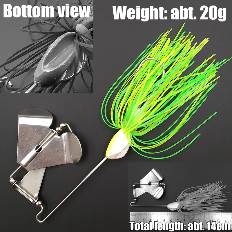 wusanban Lunker Spinner Baits  - Fishing Lure Blade Bait 리뷰 및 가격