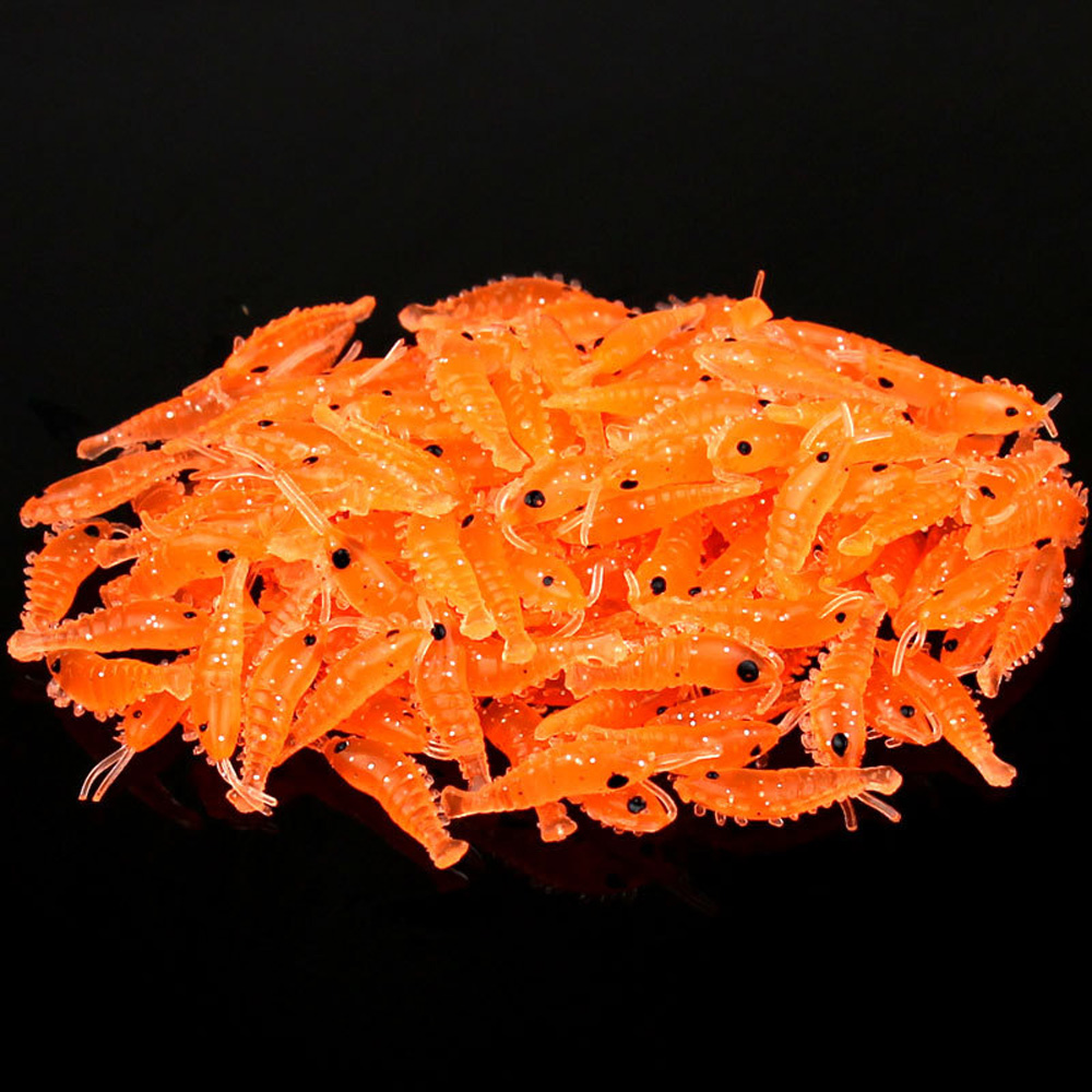 10-50pcs/lot Shrimp Bait Soft  - Fishing Lure Soft Plastic 리뷰 및 가격