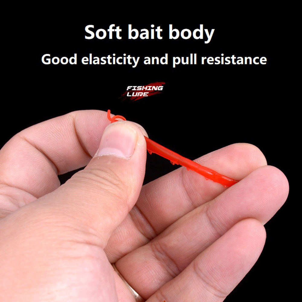 10-50pcs/lot Shrimp Bait Soft  - Fishing Lure Soft Plastic 리뷰 및 가격