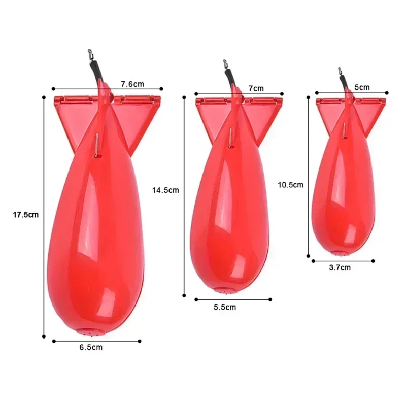 S M L Carp Fishing Rocket Feed - Fishing Lure Accessories 리뷰 및 가격